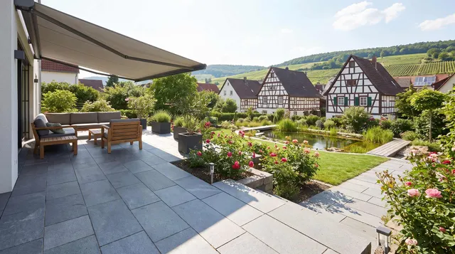 Fliesen Terrasse Außenbereich Bensheim